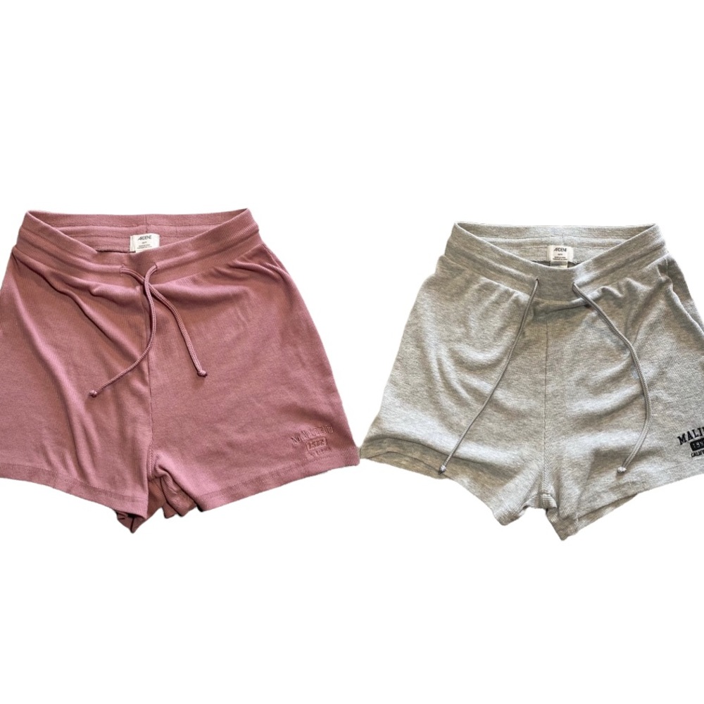 2 COZY PJ SHORTS